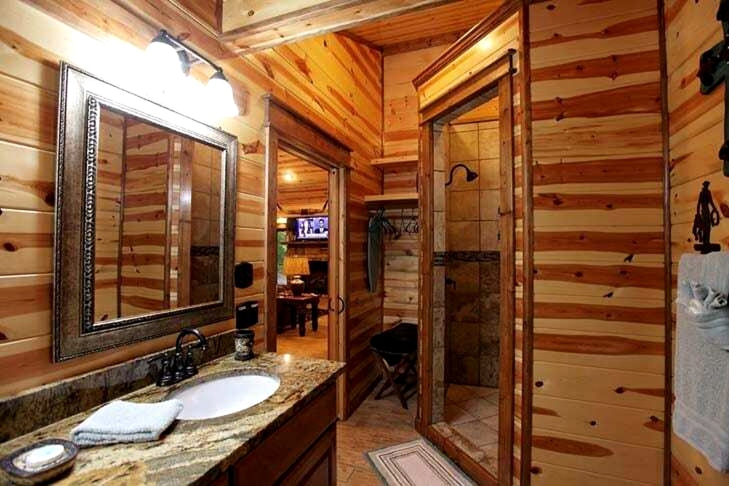 Romantic Cabin Getaway for Two with Hot Tub, Pond & Western Charm in Beavers Bend