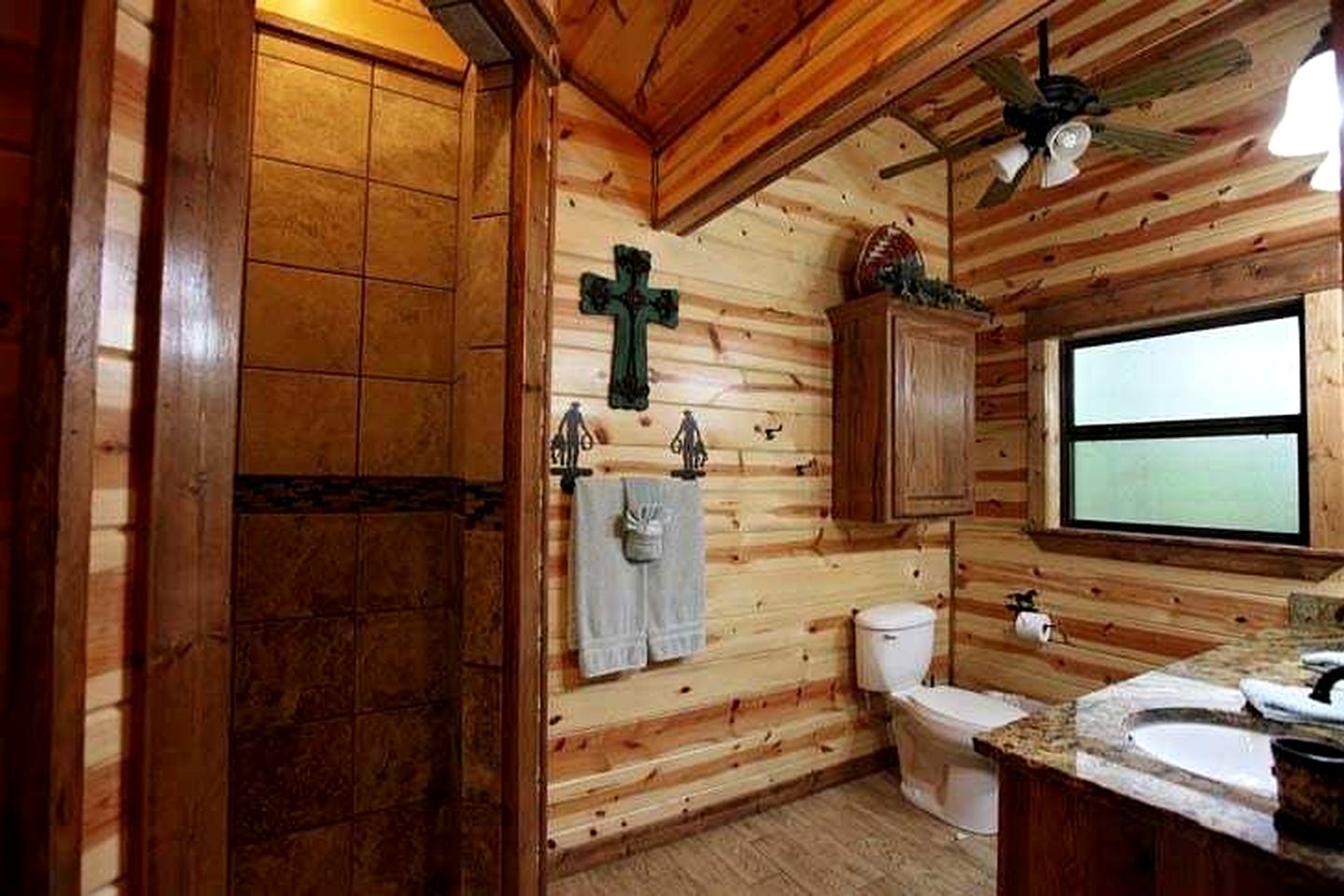Romantic Cabin Getaway for Two with Hot Tub, Pond & Western Charm in Beavers Bend