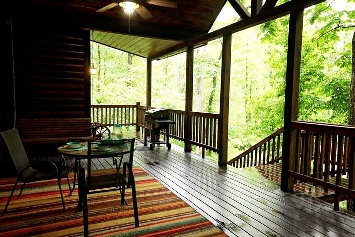 Romantic Cabin Getaway for Two with Hot Tub, Pond & Western Charm in Beavers Bend