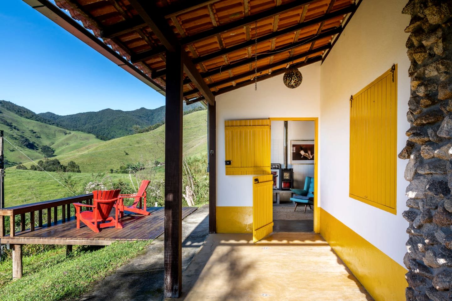 Artistic Brazil Retreat at a Renovated Cheese Factory