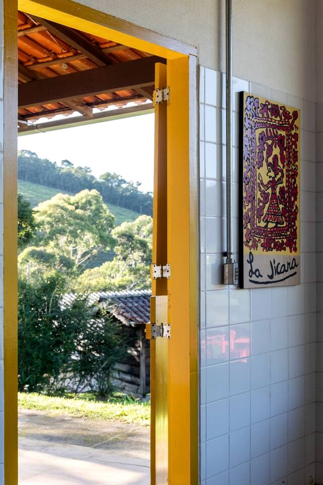 Artistic Brazil Retreat at a Renovated Cheese Factory