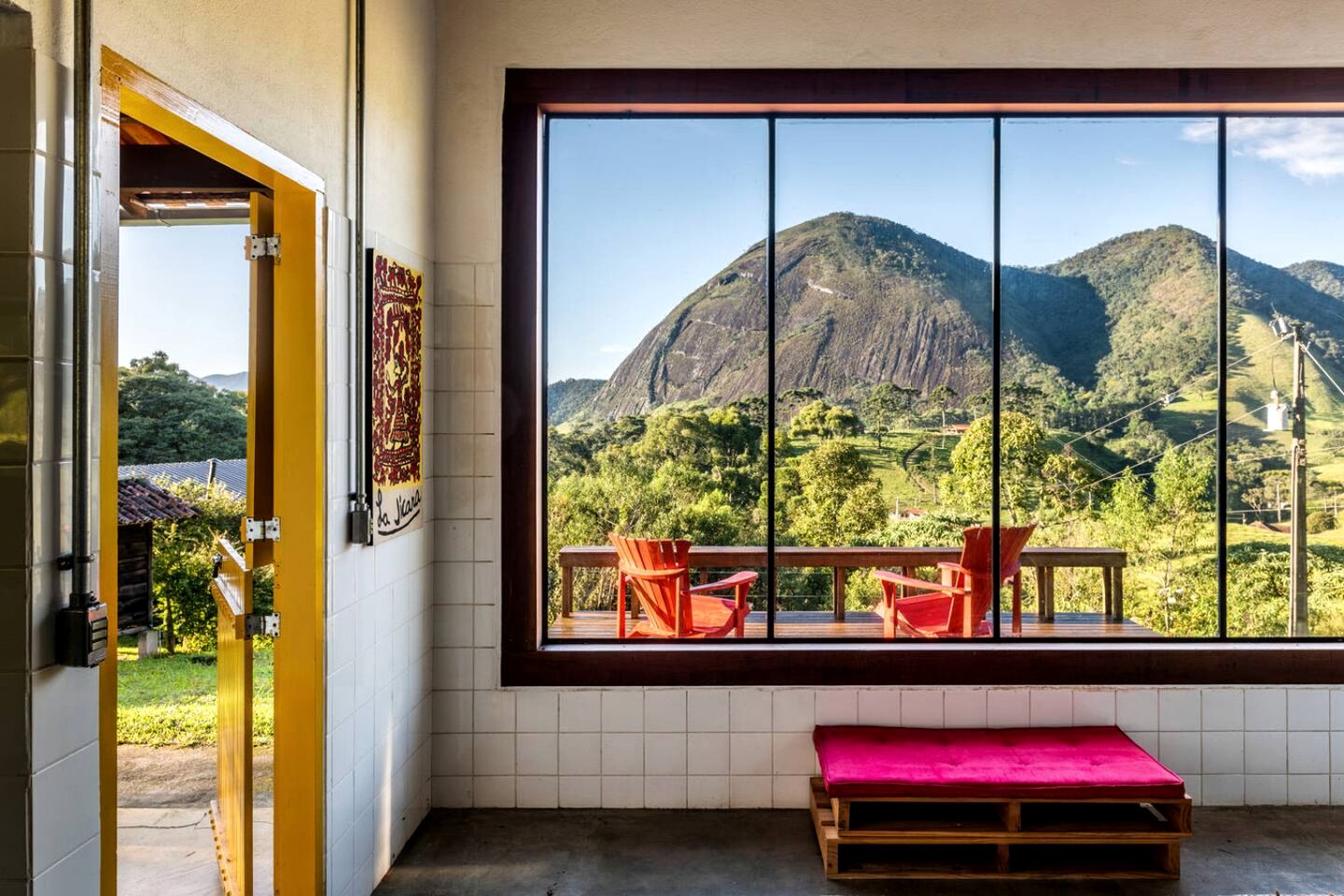 Artistic Brazil Retreat at a Renovated Cheese Factory