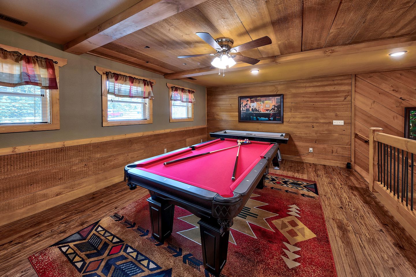 Secluded Cabin with Sauna, Home Theater, Game Room and Outdoor Pool in Gatlinburg, Tennessee
