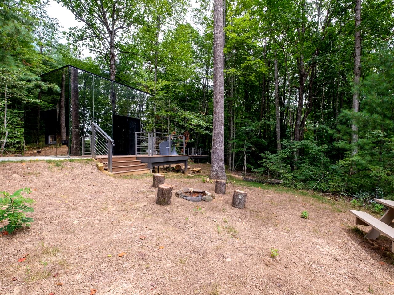 Breathtaking Invisible Tiny House in Transylvania County, North Carolina