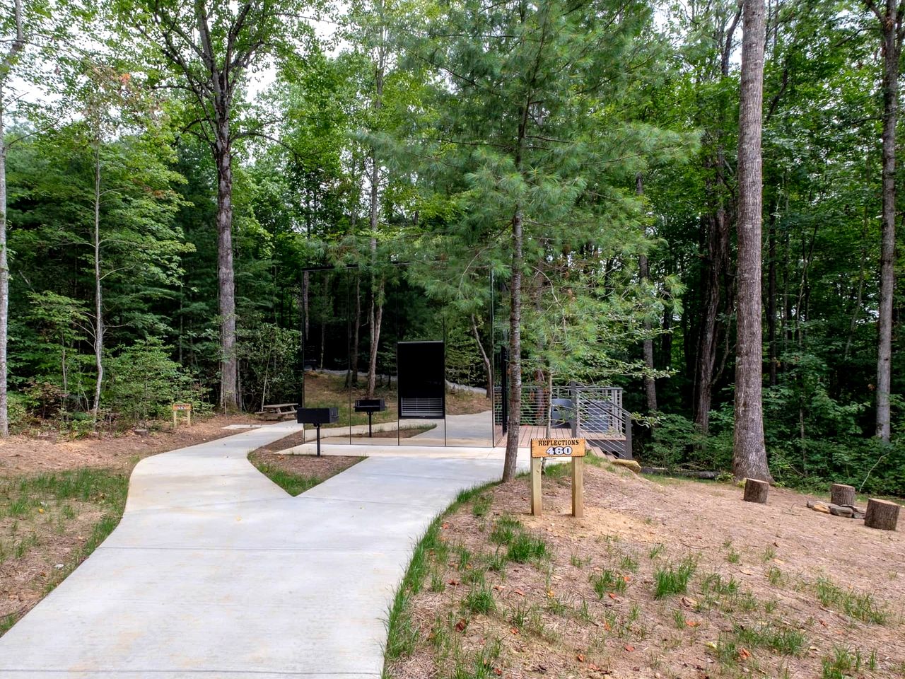 Breathtaking Invisible Tiny House in Transylvania County, North Carolina