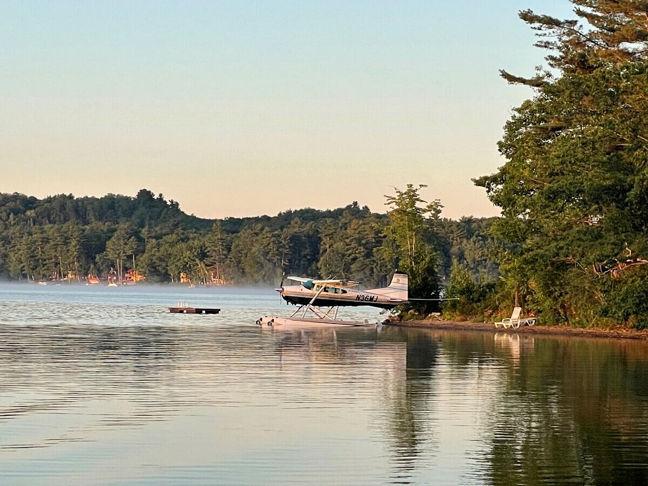 Floating Island Cabin in Monmouth, ME