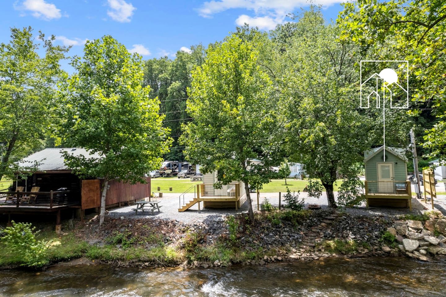 Lakefront Tiny House with All Amenities in Sylva, North Carolina