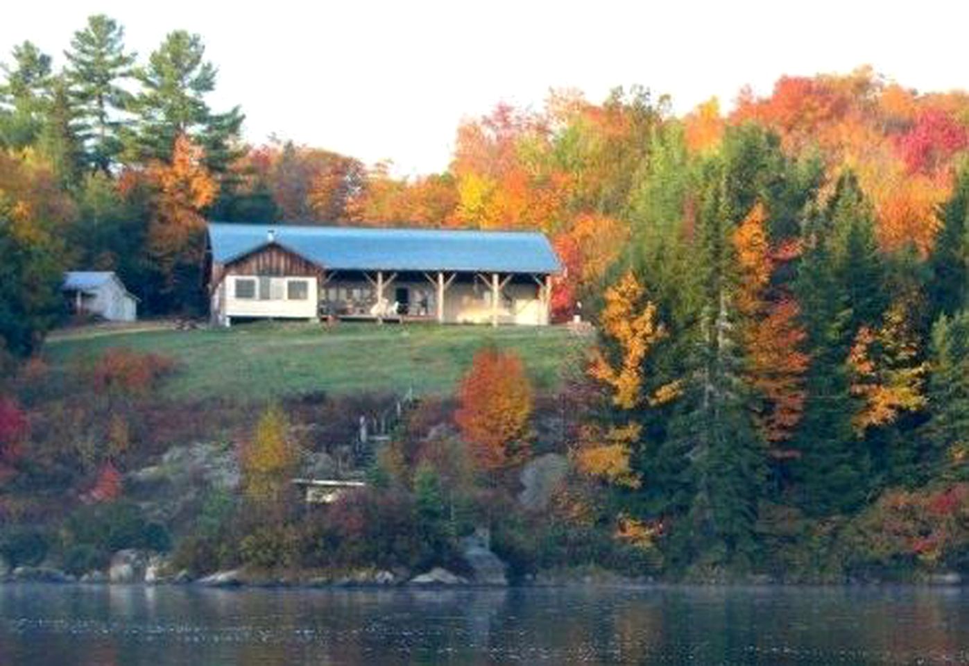 Lakeside Cottage Rental on an Adventure Farm in the Outaouais Region, Quebec