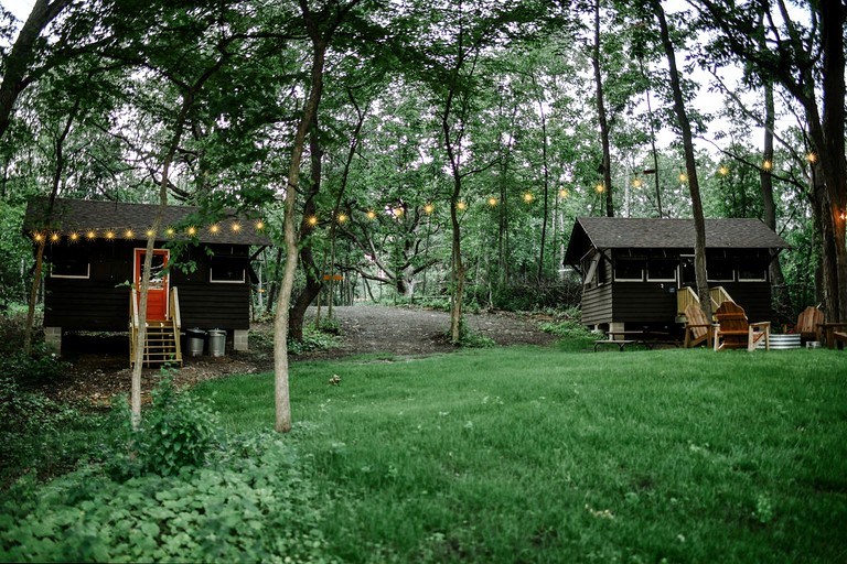 Two Incredible Antique Scout Cabins Surrounded by Nature for a Unique Outdoor Experience in Troy, Wisconsin
