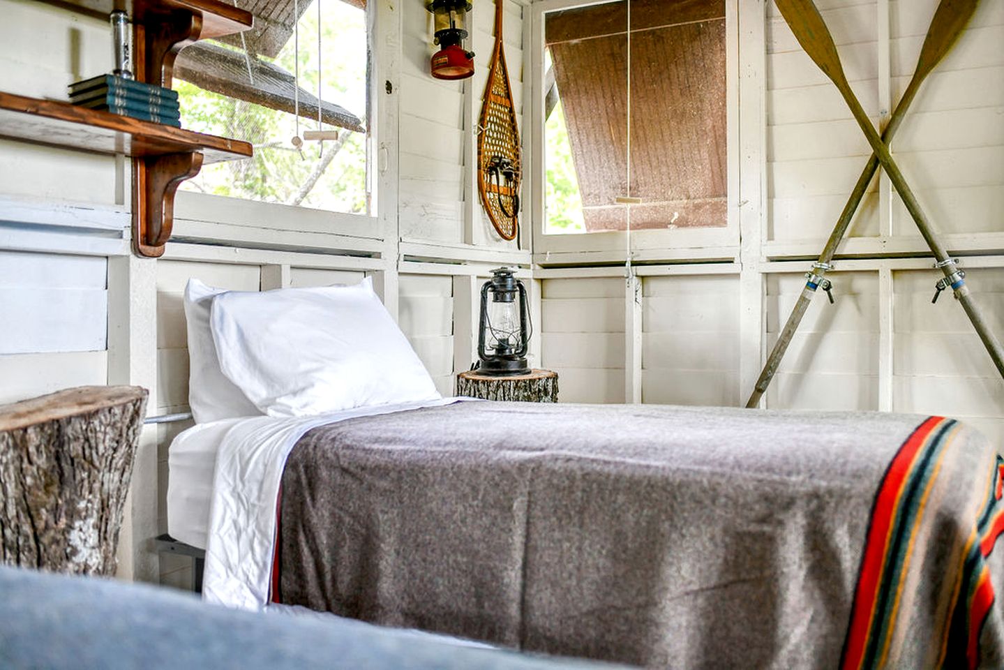 Two Incredible Antique Scout Cabins Surrounded by Nature for a Unique Outdoor Experience in Troy, Wisconsin