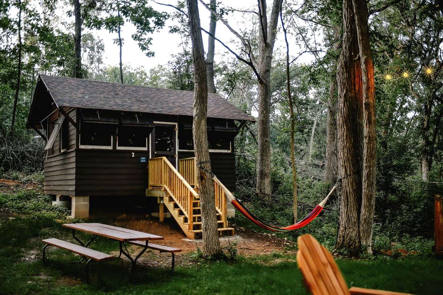 Two Incredible Antique Scout Cabins Surrounded by Nature for a Unique Outdoor Experience in Troy, Wisconsin