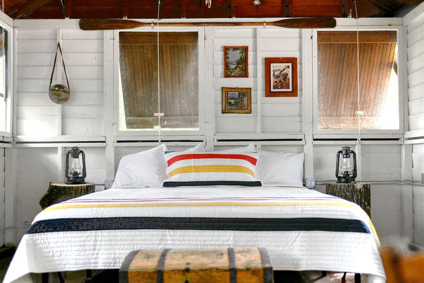 Two Incredible Antique Scout Cabins Surrounded by Nature for a Unique Outdoor Experience in Troy, Wisconsin