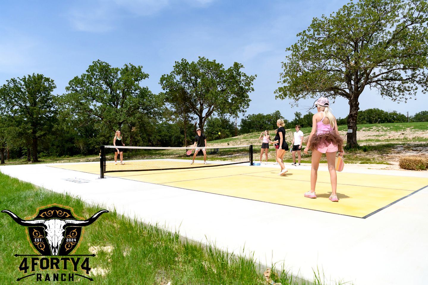 Bright Modern Treehouse with Pickleball Court Near LBJ Grasslands | Alvord, Texas