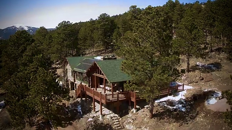 Log Cabins (United States of America, Allenspark, Colorado)