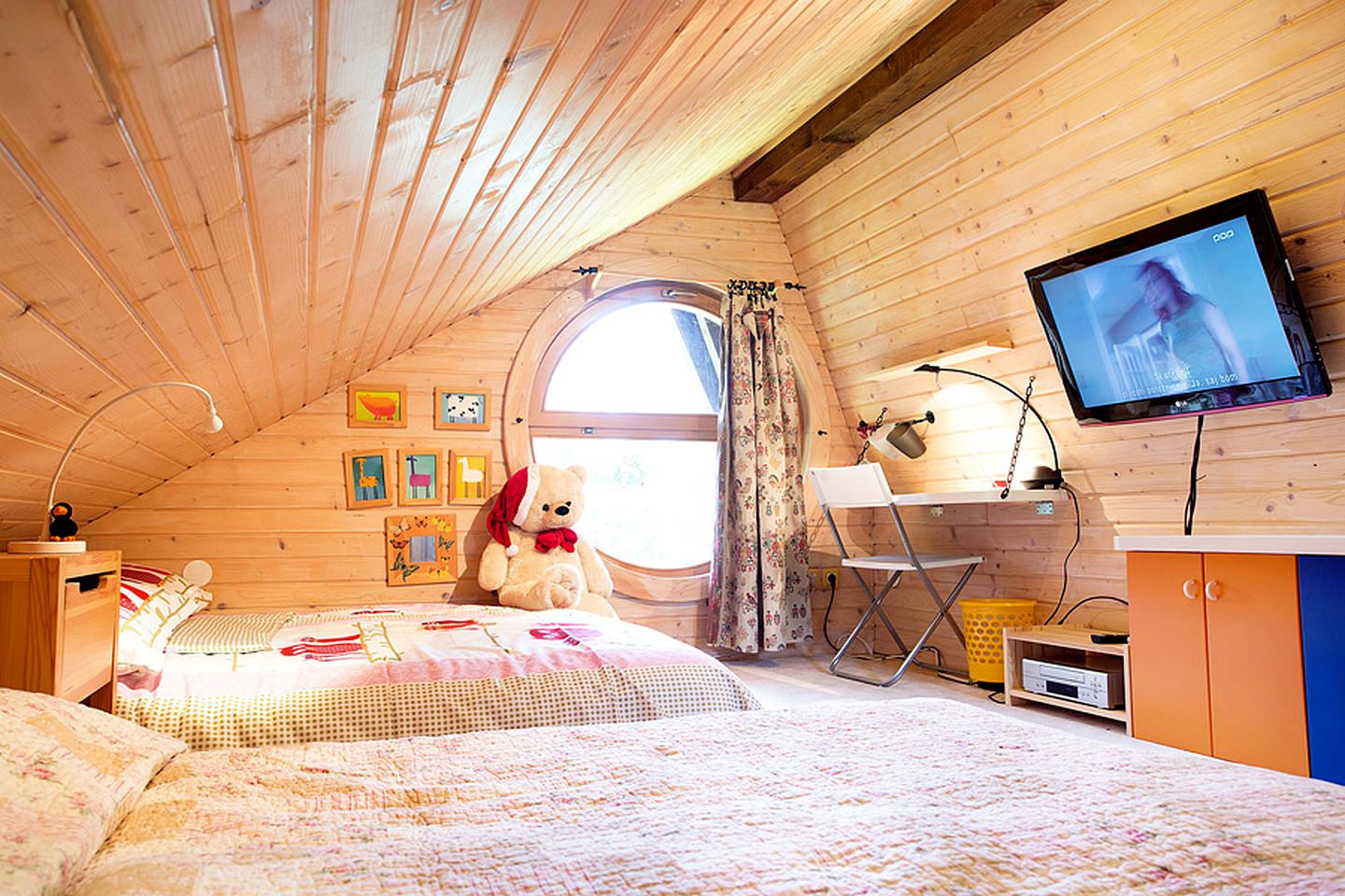 Log Cabin with Views of Mount Triglav in Cerklje na Gorenjskem, Slovenia