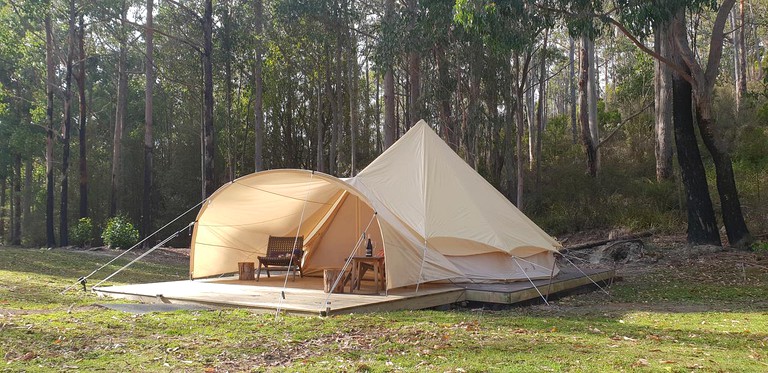 Bell Tents (Bruny Island, Tasmania, Australia)