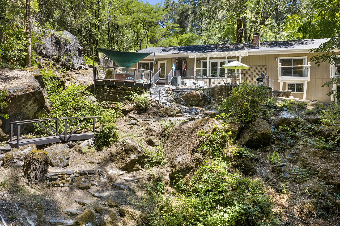 Secluded Cottage with Hot-tub in Cazadero, California