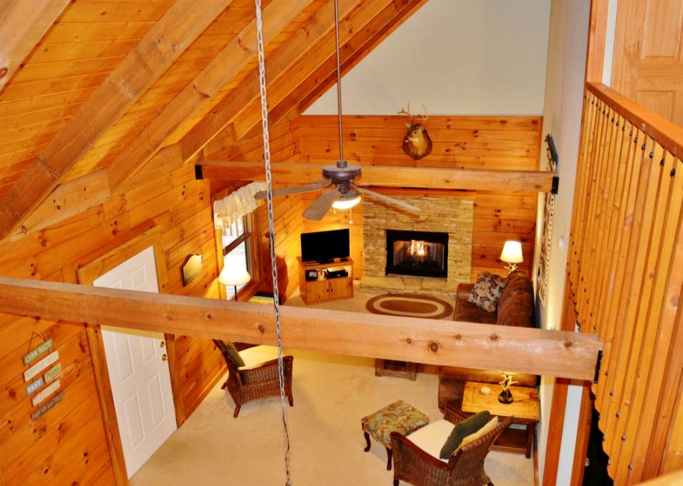 Gorgeous Log Cabin Rental with Easy Mountain Access in Maggie Valley, North Carolina