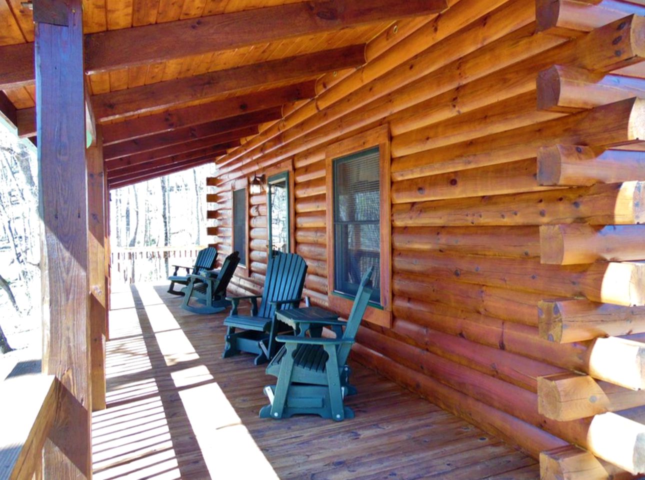 Gorgeous Log Cabin Rental with Easy Mountain Access in Maggie Valley, North Carolina