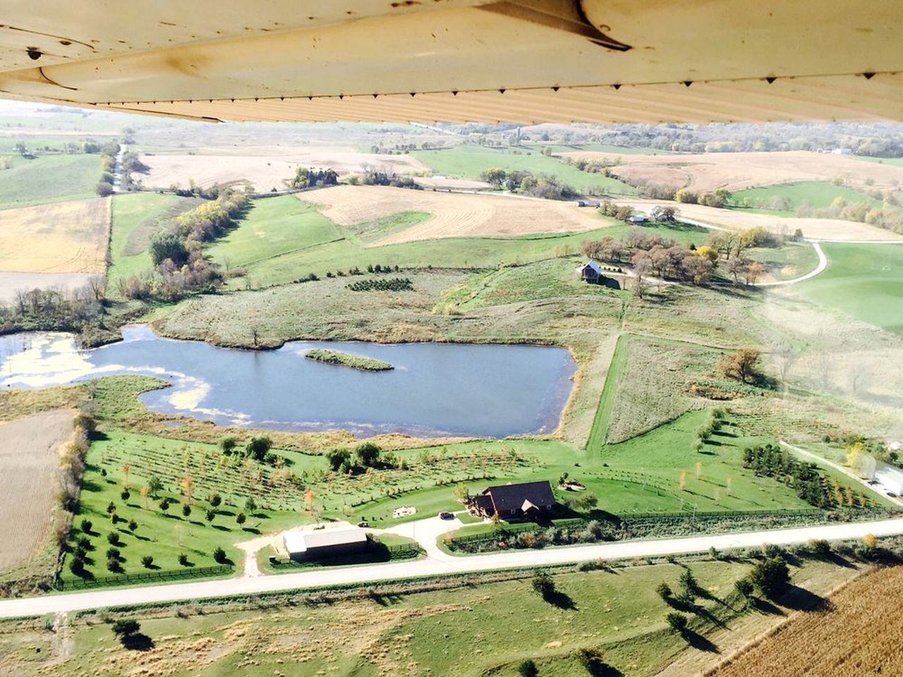 Elegant and Rustic Family Vacation Rental with a 10-Acre Private Pond in Cass County, Iowa