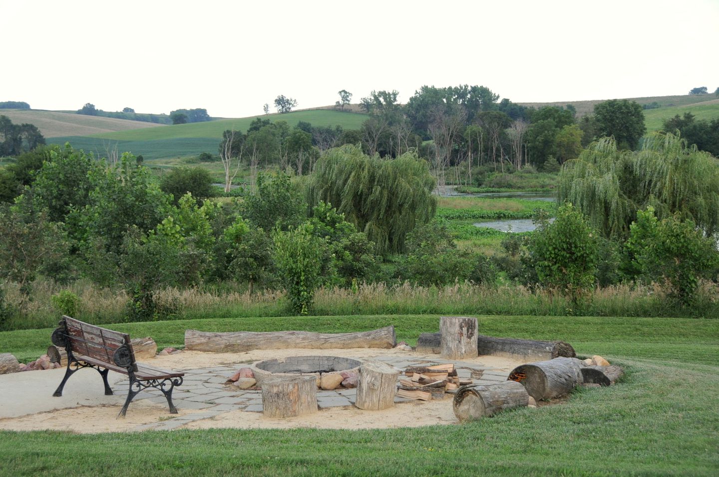 Elegant and Rustic Family Vacation Rental with a 10-Acre Private Pond in Cass County, Iowa