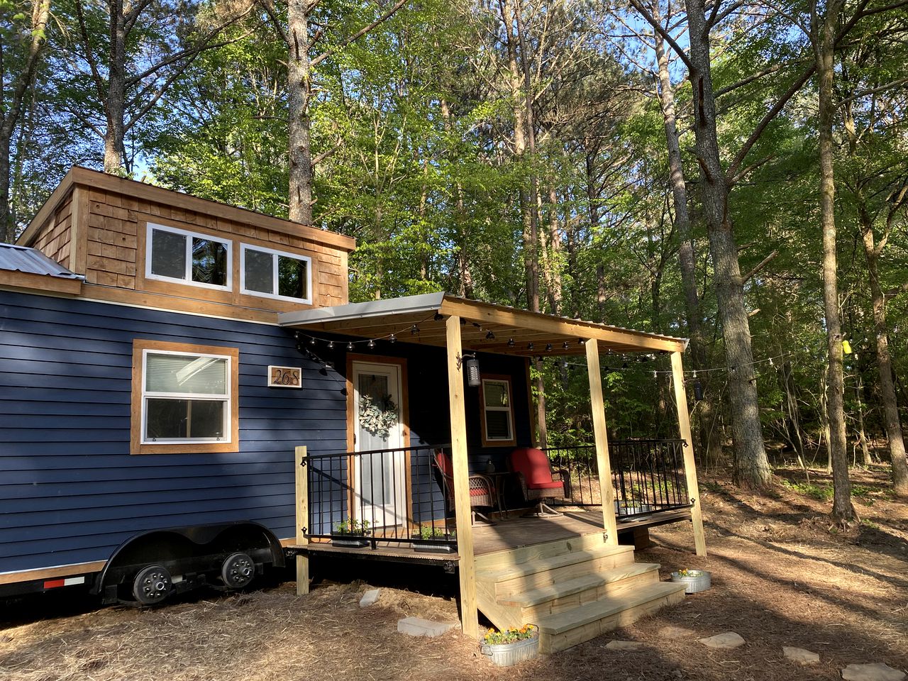 Nestled in Nature: Experience Tiny House Living Bliss in Northern Alabama