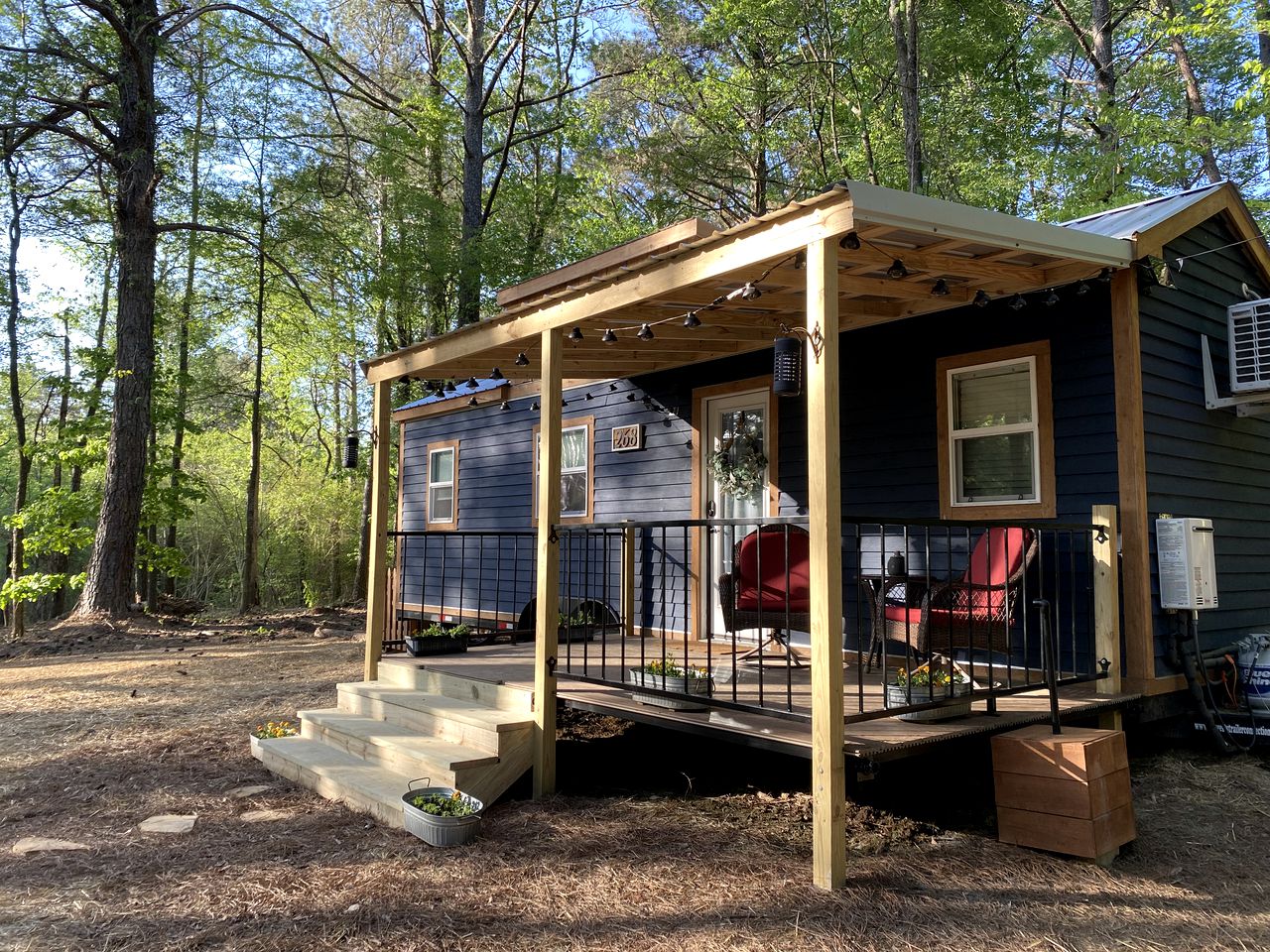 Nestled in Nature: Experience Tiny House Living Bliss in Northern Alabama