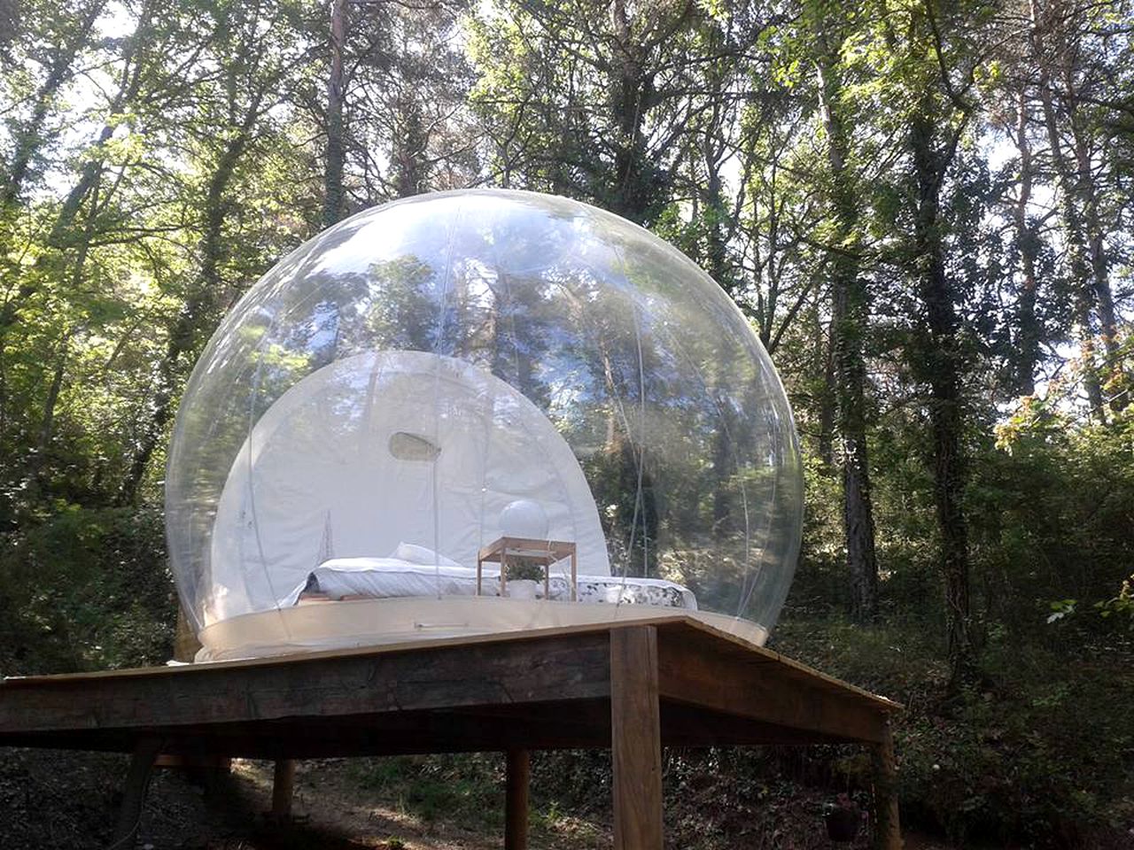 Unique Eco-Dome Getaway nestled in the Forest near Digne les Bains, France