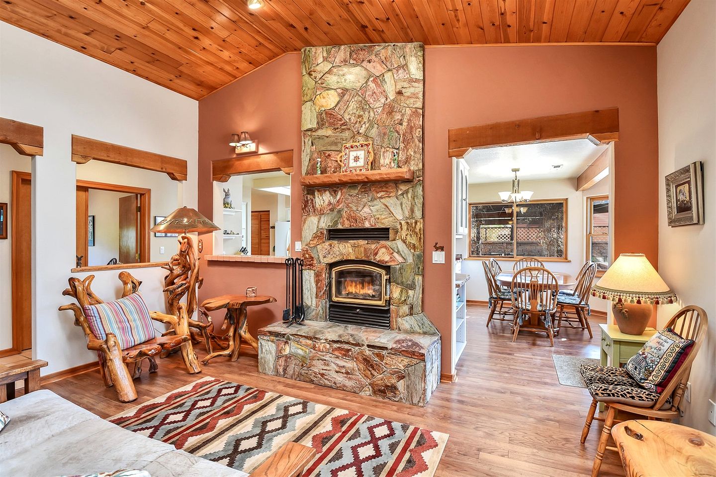 Unique Vacation Rental with Panoramic Mountain Views and Fantastic Backyard Patio in Flagstaff, Arizona