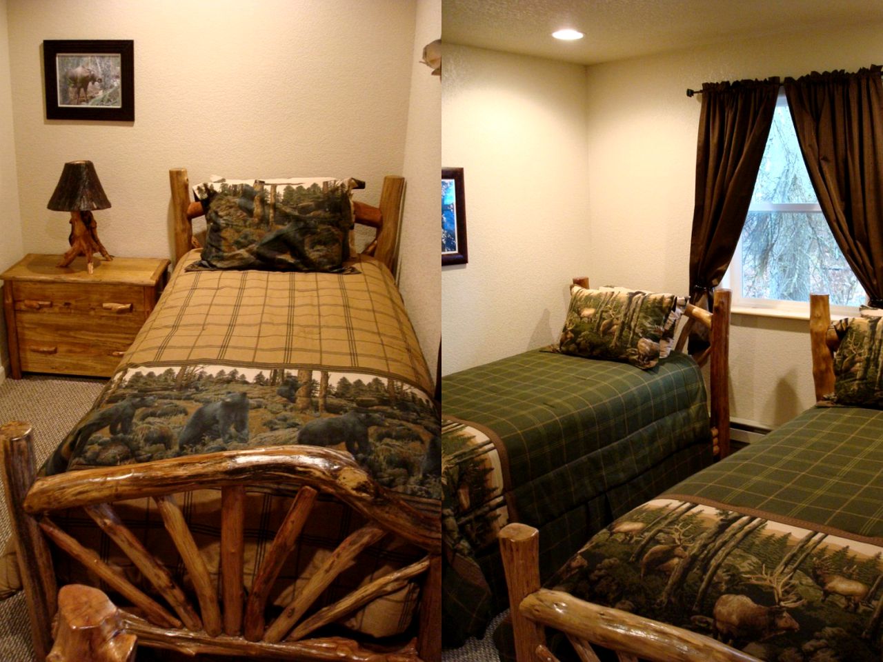 Comfortable Cabin Rental with Rustic Wooden Furnishings near the Kasilof River, Alaska