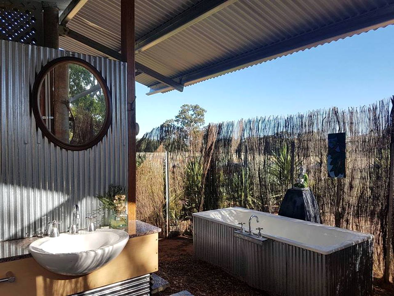 Family-Friendly Caboose Rental in the Australian Countryside in Booroorban, New South Wales