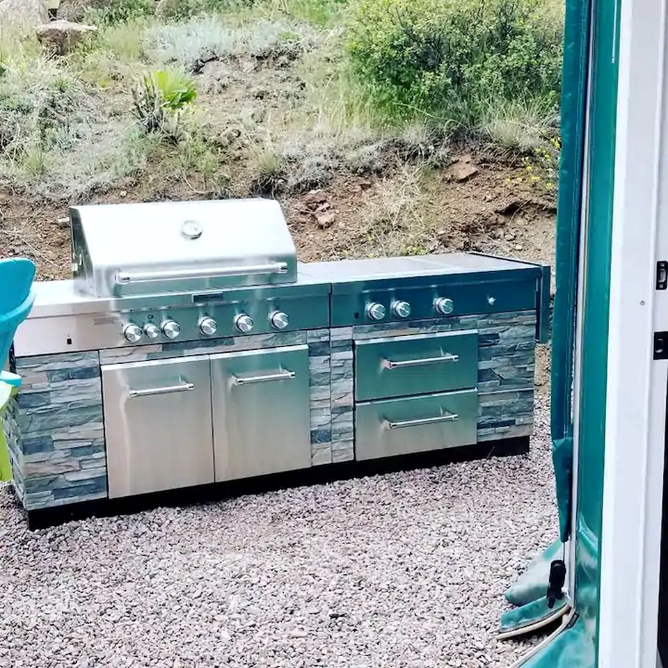 Riverside Yurt Rental with Scenic Views for Luxury Camping in Canon City, Colorado