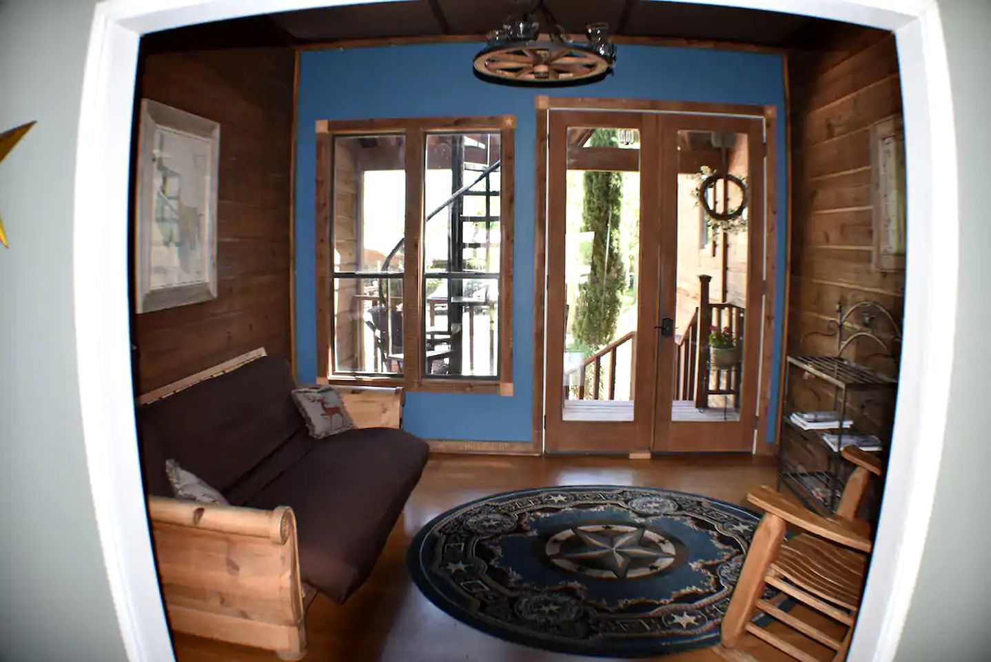 Large Cabin Rental with Heated Indoor Pool for Family Vacations in Texas