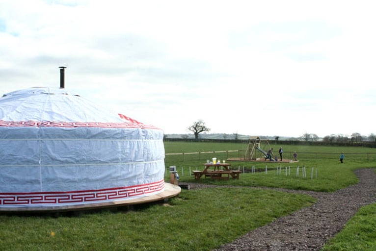 Yurts (Shaftesbury, England, United Kingdom)