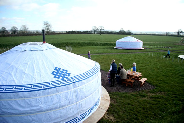 Yurts (Shaftesbury, England, United Kingdom)