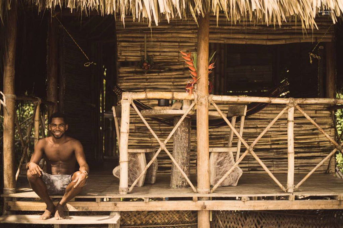 Beachfront Hut Rental near Tayrona National Park in Santa Marta, Colombia