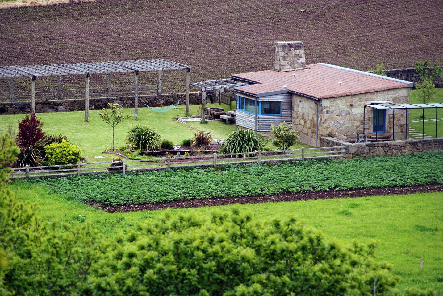 Rustic Glamping Cabin in the Countryside near Santiago de Compostela, Galicia