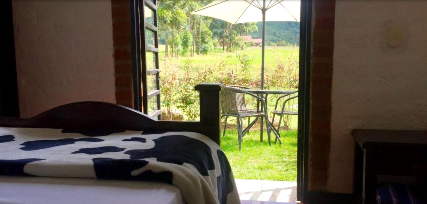 Peaceful Accommodation Surrounded by Lushly Forested Mountains for a Getaway near Manizales, Colombia