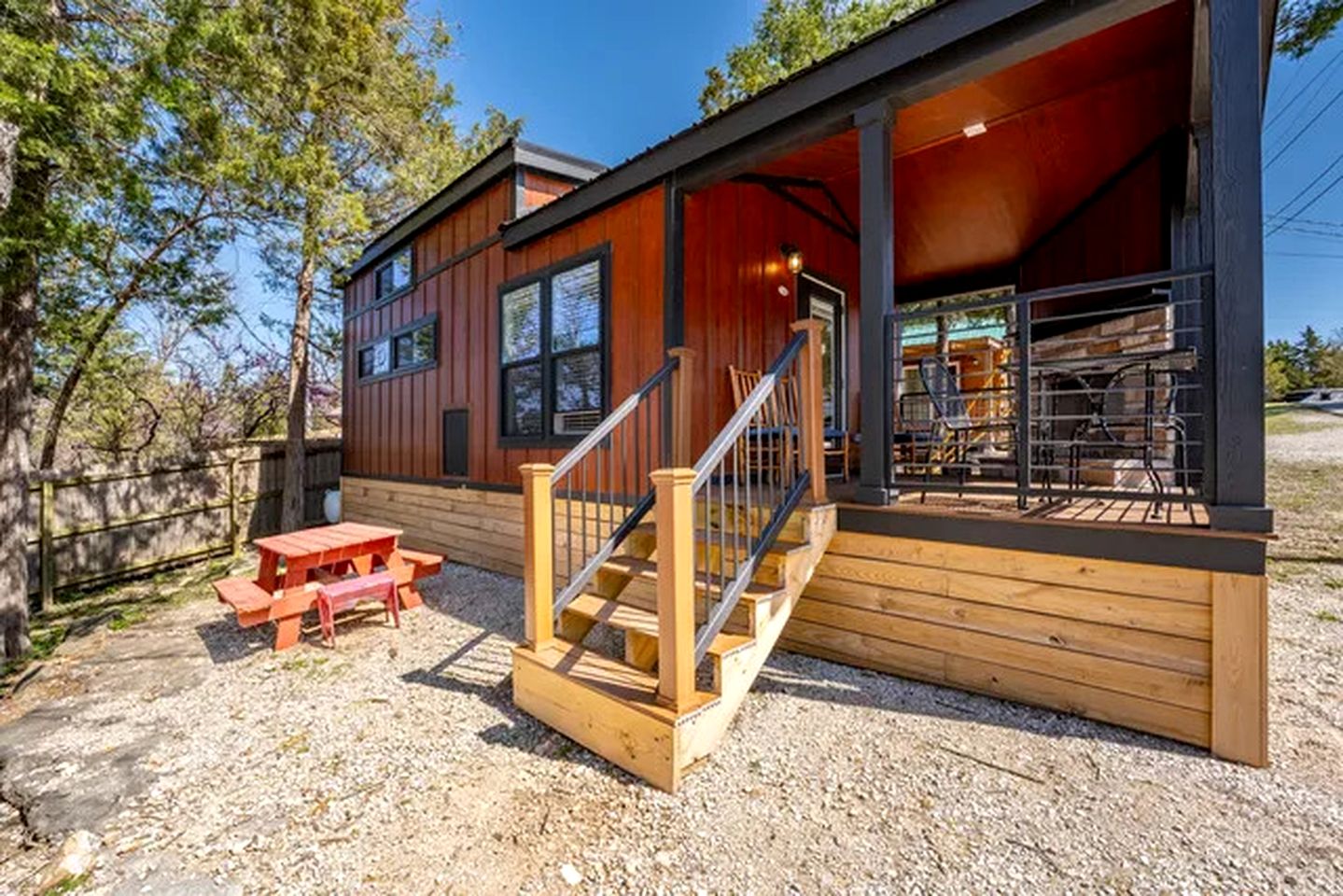 Cozy Cabin Getaway with Loft, Fire Pit Evenings & Community Pool in Branson, Missouri