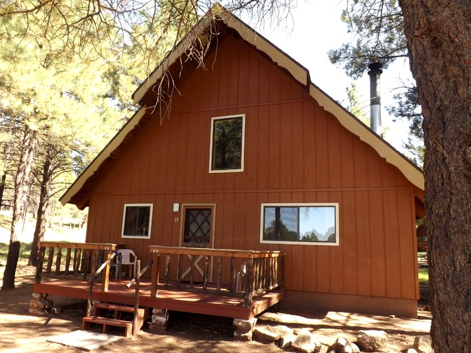 Cozy Forest Cabin Suitable for Small Groups in Arizona