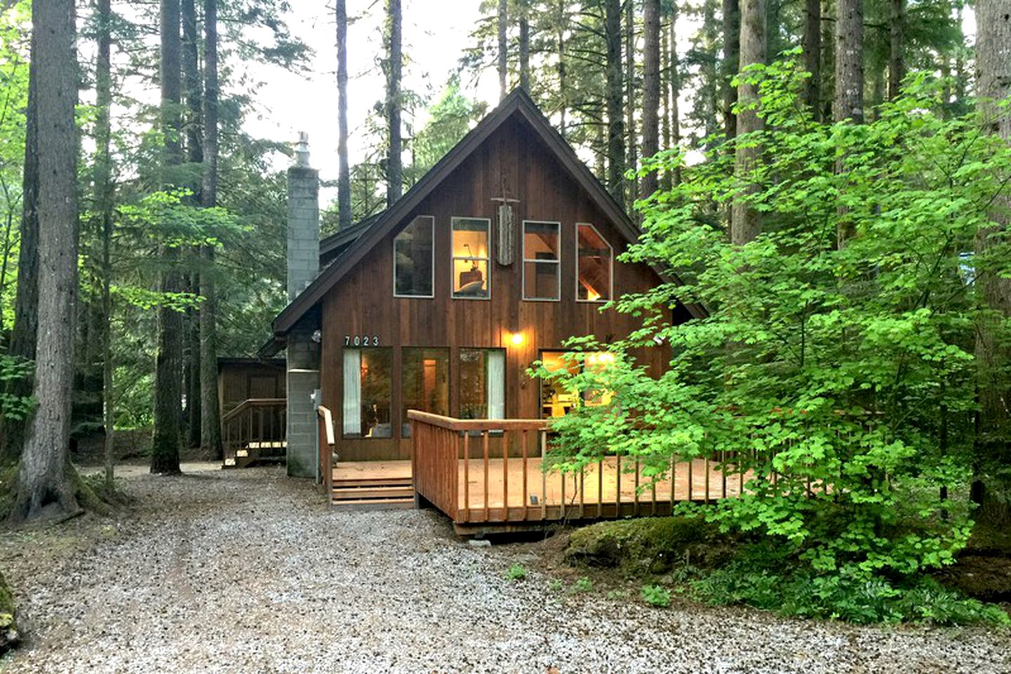 Superb Pet-Friendly Cabin Surrounded by Woodland in Whatcom County, Washington