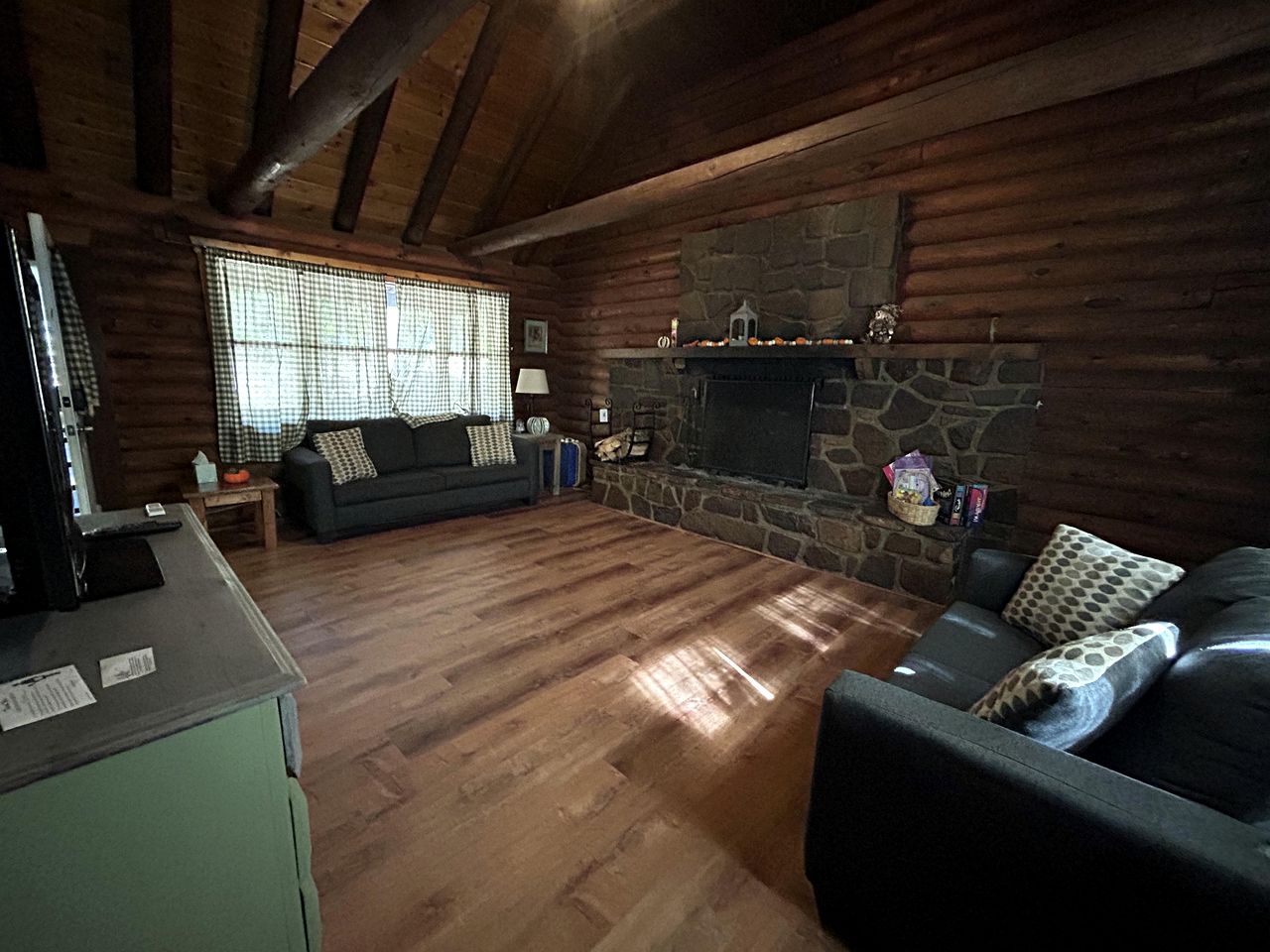 Pet Friendly Log Cabin Nestled under the Forested High Country of the Mongollon Rim in Central Arizona