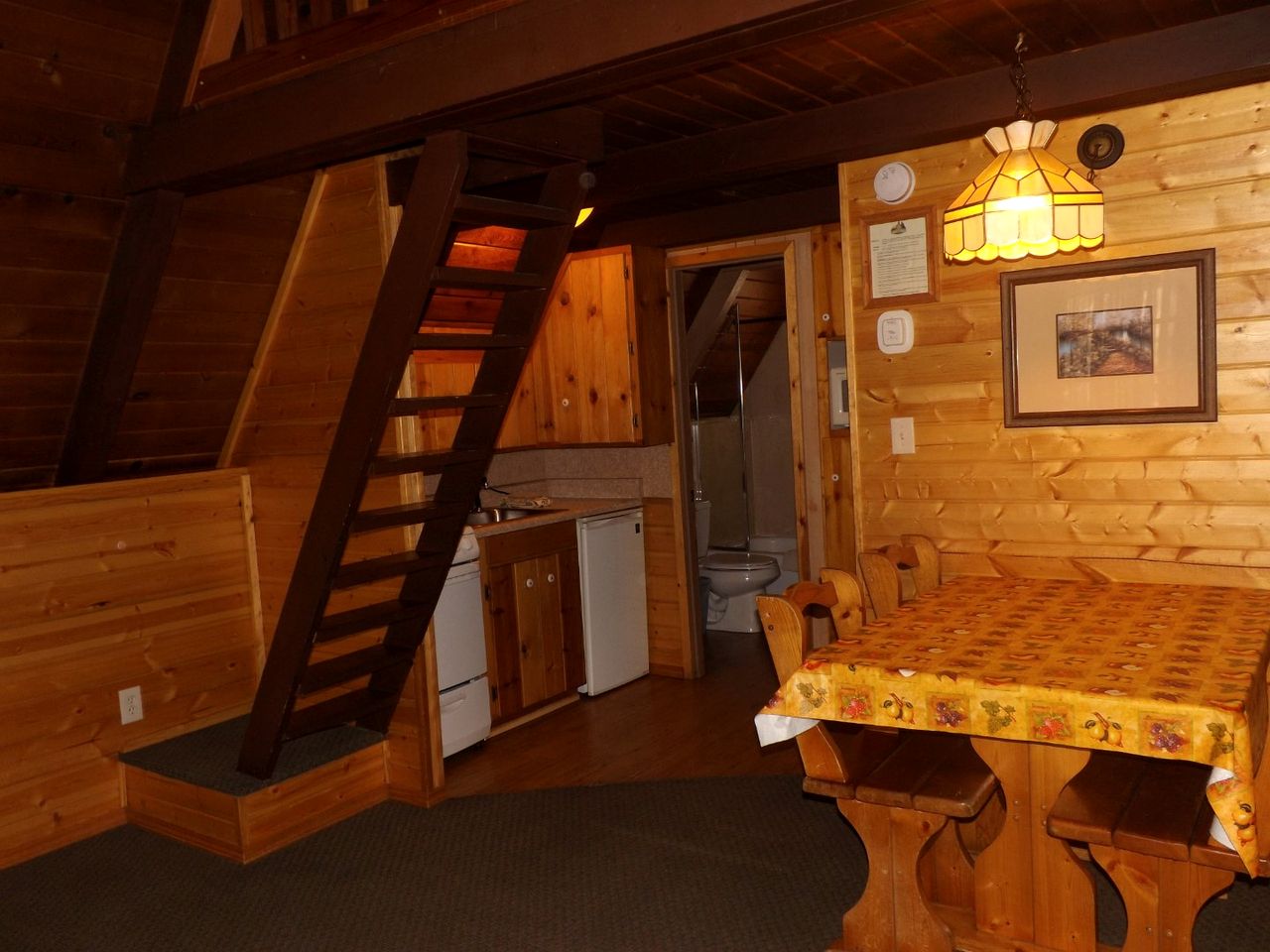 Lofted A-Frame Cabin Surrounded by Nature in Arizona