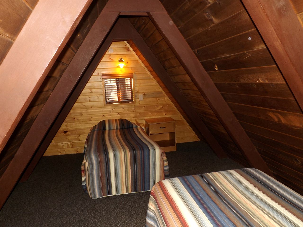 Lofted A-Frame Cabin Surrounded by Nature in Arizona