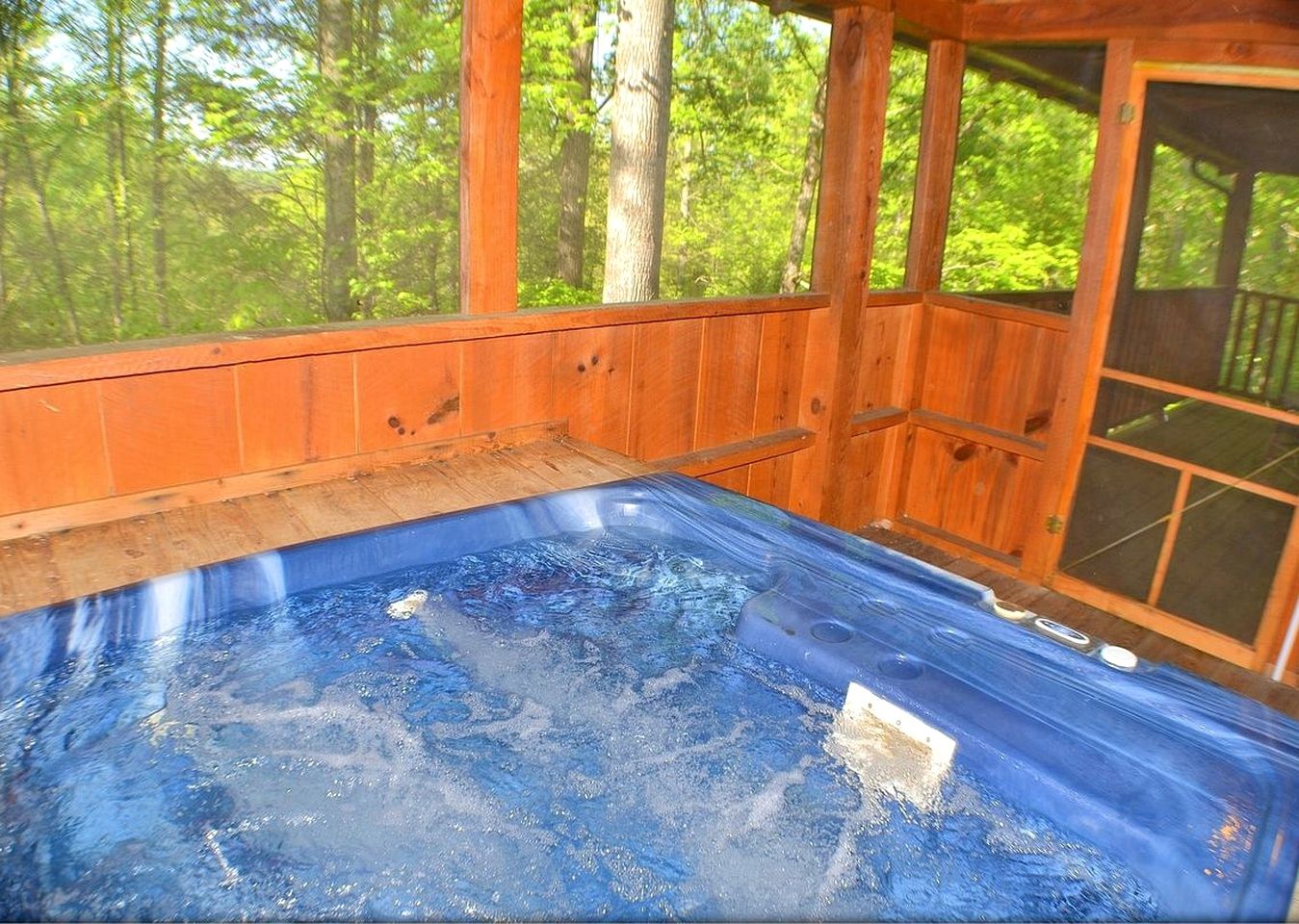 Pet-Friendly Cabin with Jacuzzi Fantastic for Hiking Trails in Pigeon Forge, Tennessee
