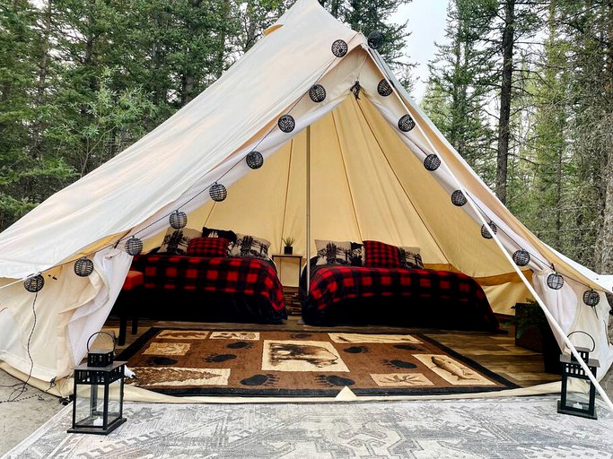 Cabin Fever— Bragg Creek, Bell Tents, Bragg Creek, Canada Glamping Hub
