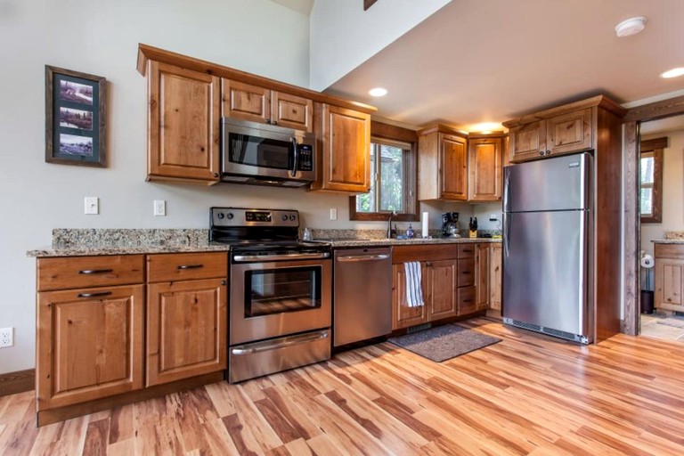 Cabins (United States of America, West Glacier, Montana)