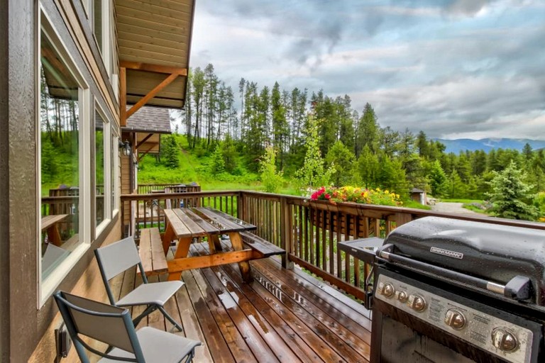 Cabins (United States of America, West Glacier, Montana)