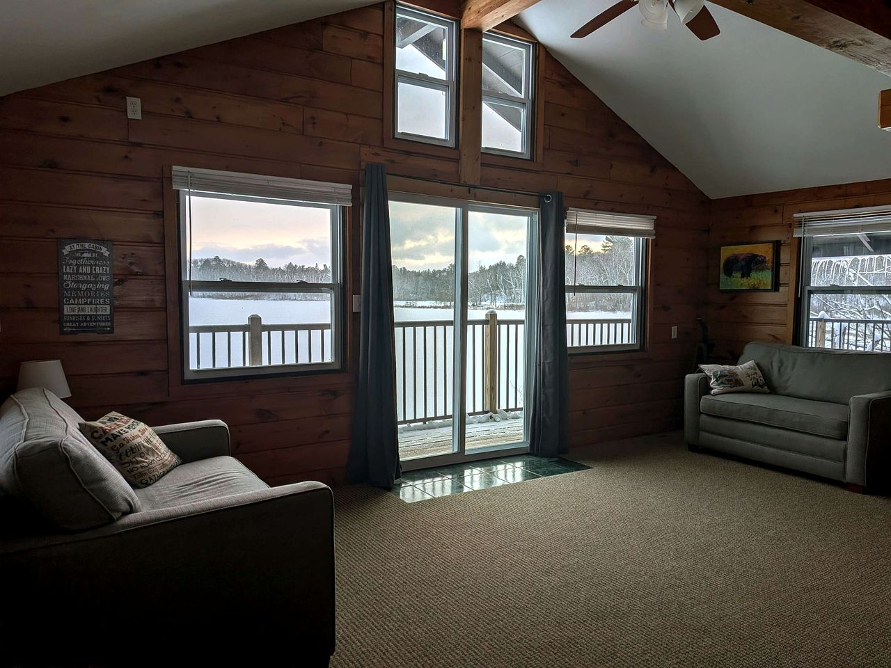 Stunning Cabin Getaway Surrounded by Towering Pine Trees in Walker, Minnesota