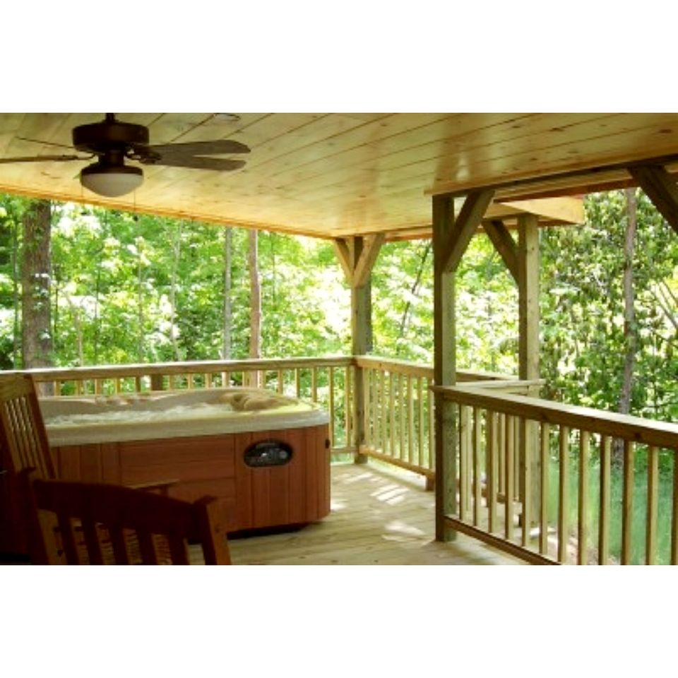 Romantic Rural Retreat with Fireplace and Private Hot Tub on 20 Acres, near Historic Hendersonville and Asheville, NC